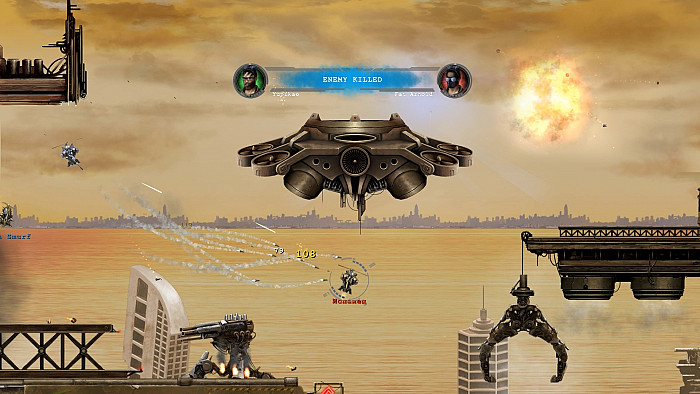 Скриншот из игры Deuterium Wars