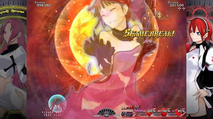 Скриншот из игры Caladrius Blaze