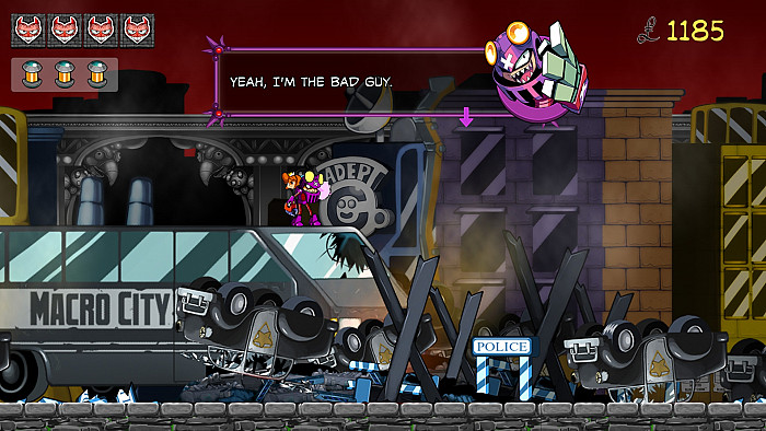 Скриншот из игры Nefarious