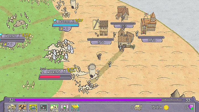 Скриншот из игры Guild Quest