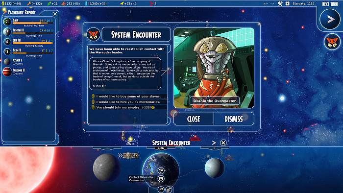 Скриншот из игры Stars in Shadow