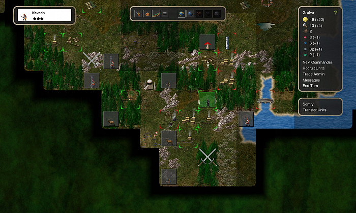 Скриншот из игры Conquest of Elysium 4