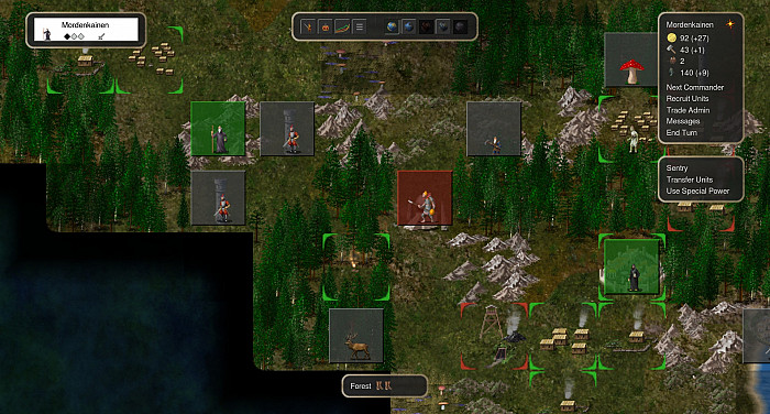 Скриншот из игры Conquest of Elysium 4