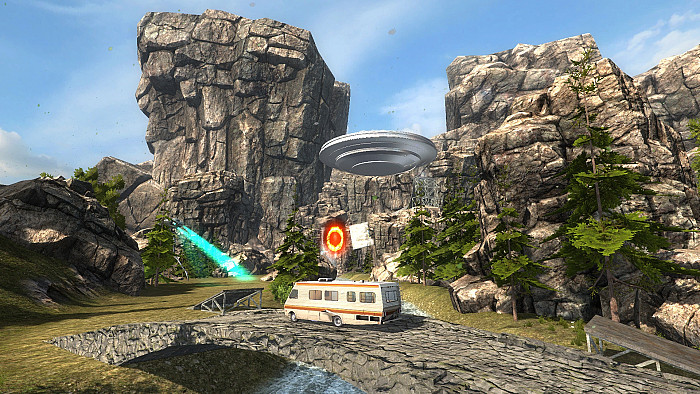 Скриншот из игры Camper Jumper Simulator