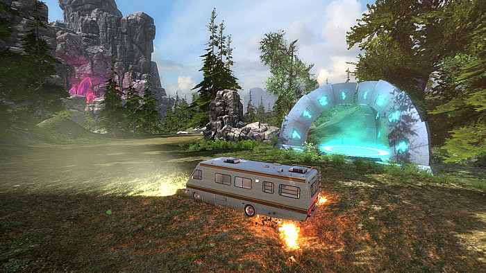 Скриншот из игры Camper Jumper Simulator
