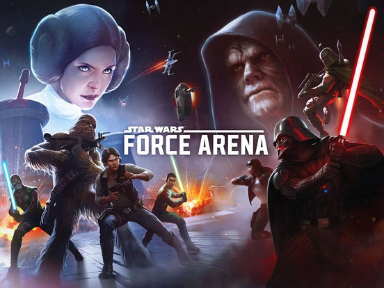 Скриншот из игры Star Wars: Force Arena