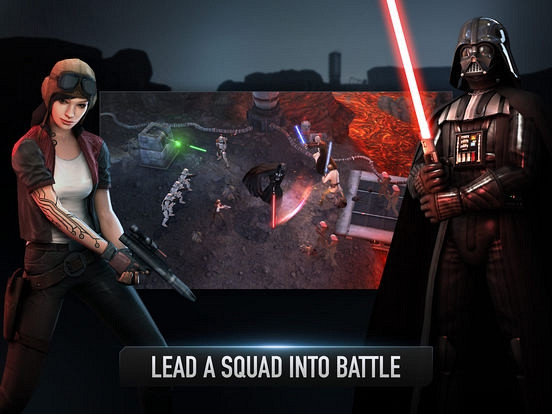 Скриншот из игры Star Wars: Force Arena
