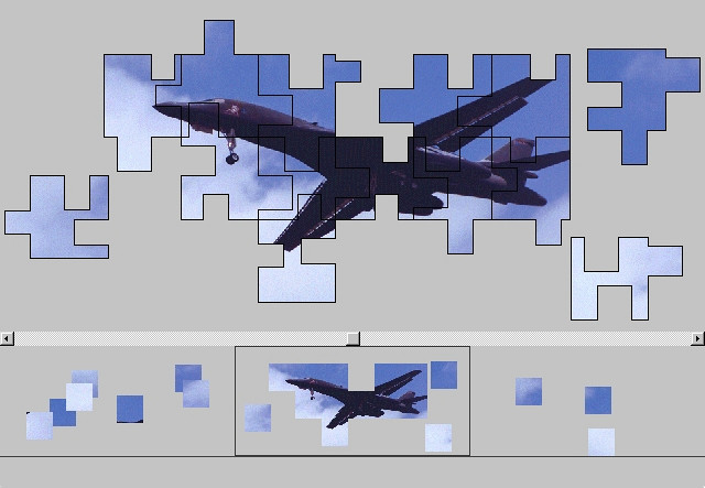Скриншот из игры Jigsaw Power