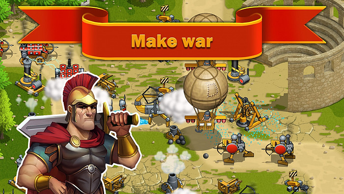 Скриншот из игры Defense Of Greece TD