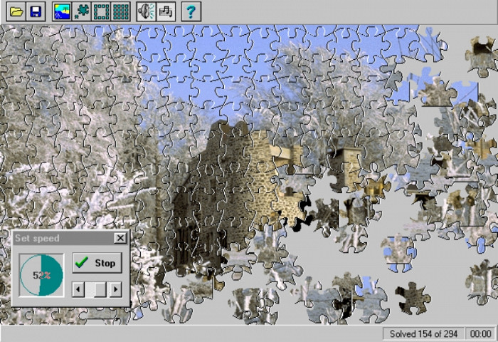 Скриншот из игры Jigsaws Galore