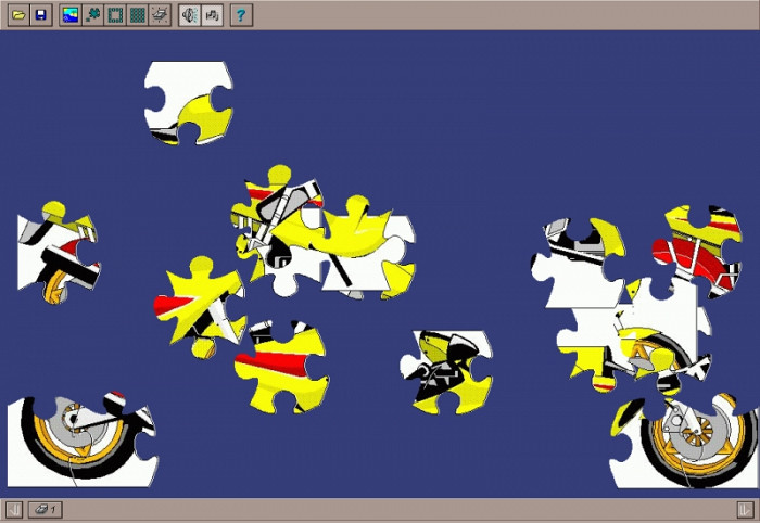 Скриншот из игры Jigsaws Galore
