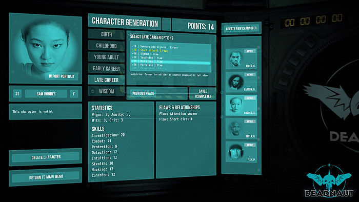 Скриншот из игры Deadnaut