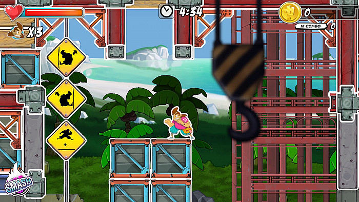Скриншот из игры Super Comboman: Don't Mash Edition