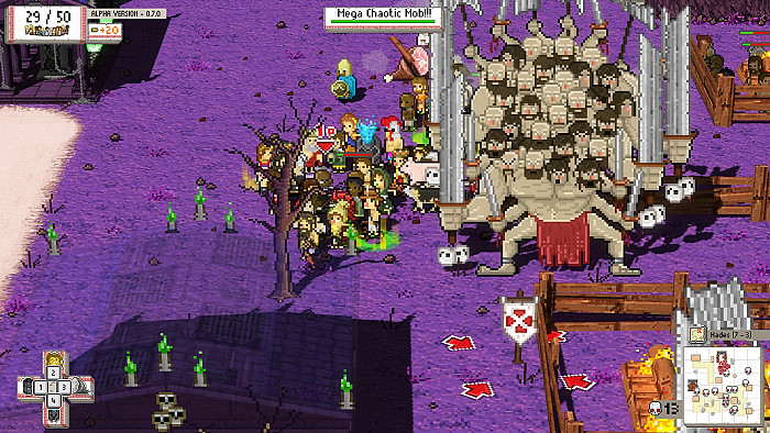 Скриншот из игры Okhlos: Omega