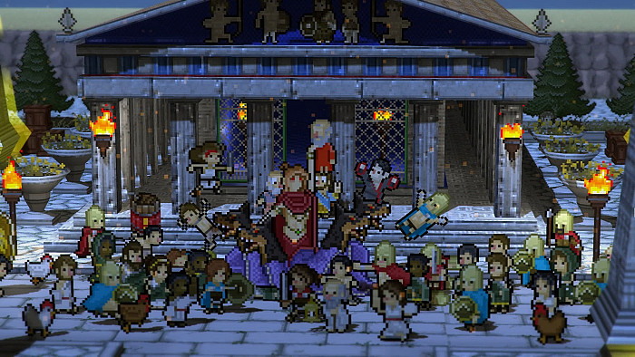 Скриншот из игры Okhlos: Omega