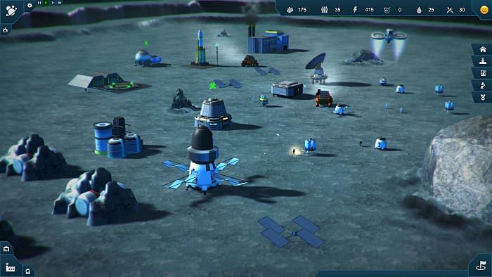 Скриншот из игры Earth Space Colonies