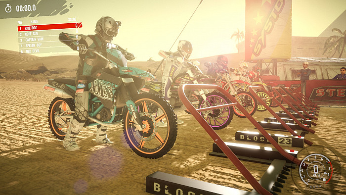 Скриншот из игры MX Nitro