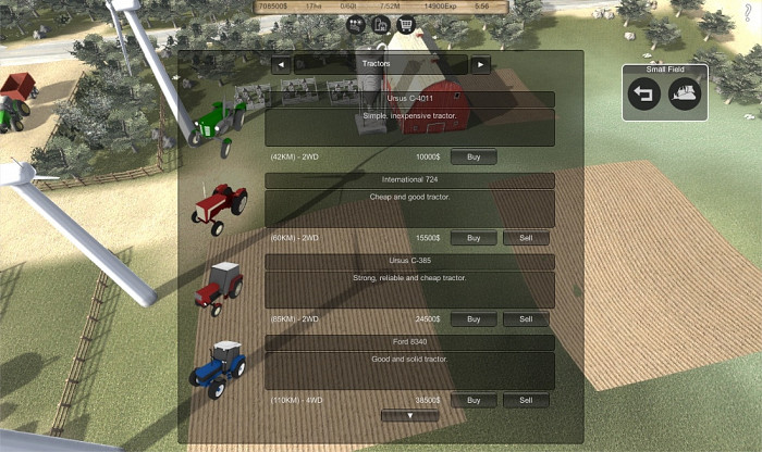 Скриншот из игры Age of Farming