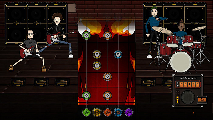 Скриншот из игры Rock God Tycoon