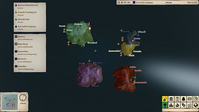 Скриншот из игры Winds Of Trade