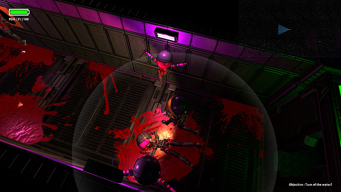 Скриншот из игры SPACE-FRIGHT