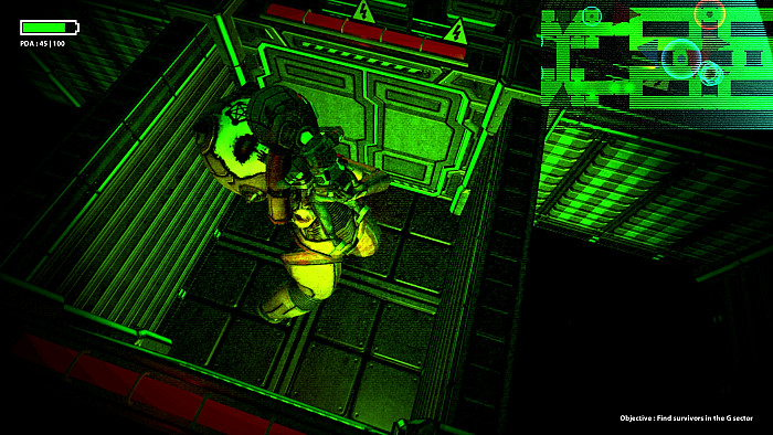 Скриншот из игры SPACE-FRIGHT