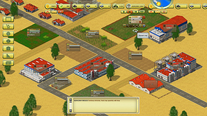Скриншот из игры Farming World