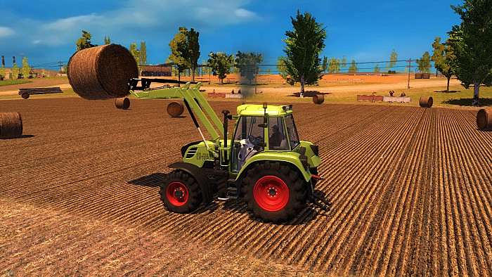 Скриншот из игры Farm Machines Championships 2014