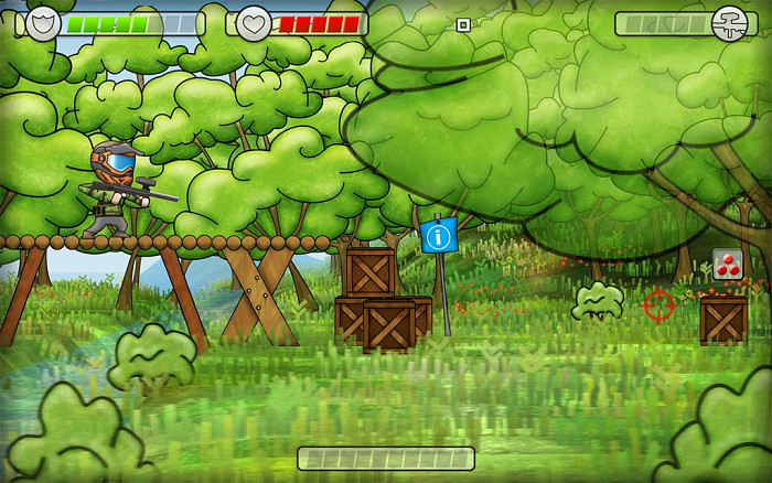 Скриншот из игры Paintball eXtreme