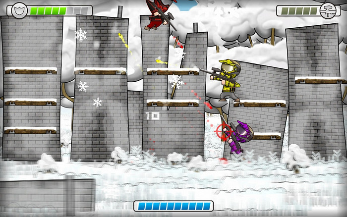 Скриншот из игры Paintball eXtreme