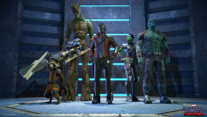 Скриншот из игры Marvel's Guardians of the Galaxy: The Telltale Series