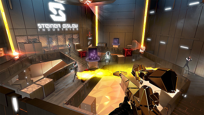 Скриншот из игры Deus Ex: Breach