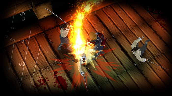 Скриншот из игры Ninja Avenger Dragon Blade