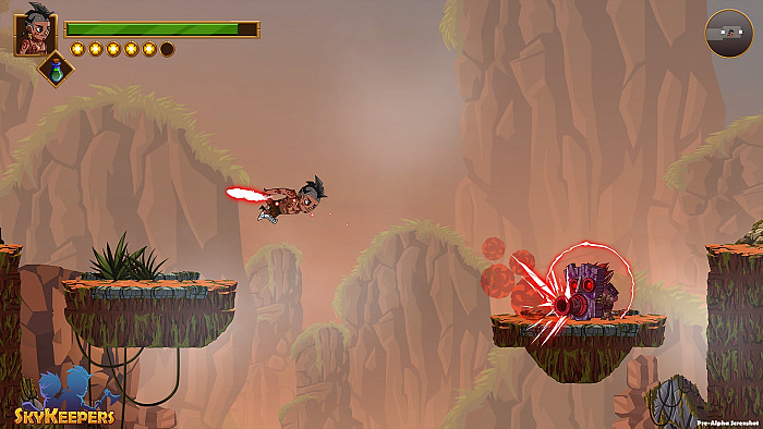 Скриншот из игры SkyKeepers