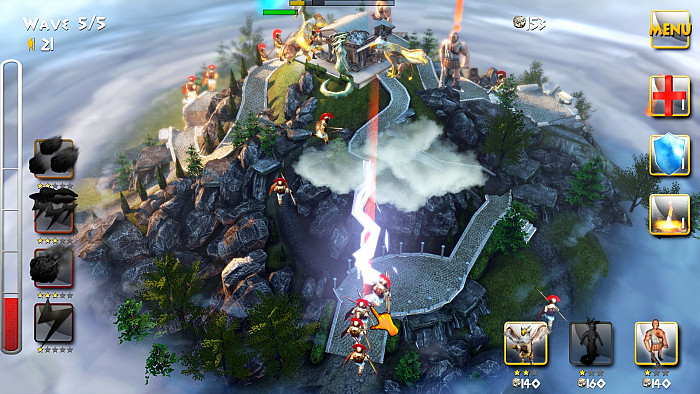 Скриншот из игры Fury Of The Gods