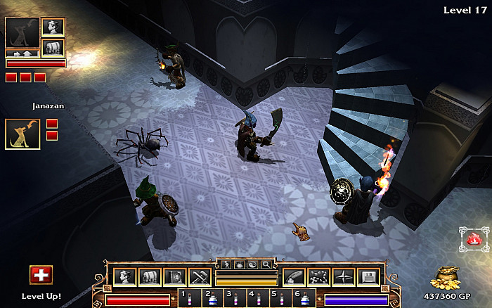 Скриншот из игры FATE: The Cursed King