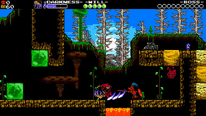 Скриншот из игры Shovel Knight: Specter of Torment