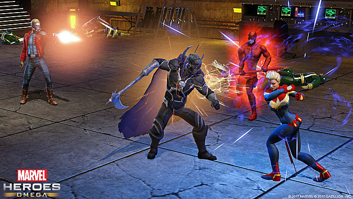Скриншот из игры Marvel Heroes Omega
