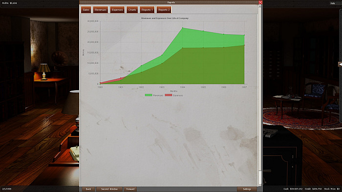 Скриншот из игры GearCity
