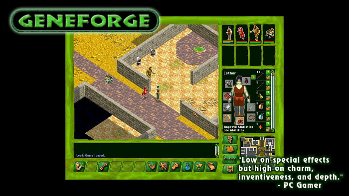 Скриншот из игры Geneforge 1