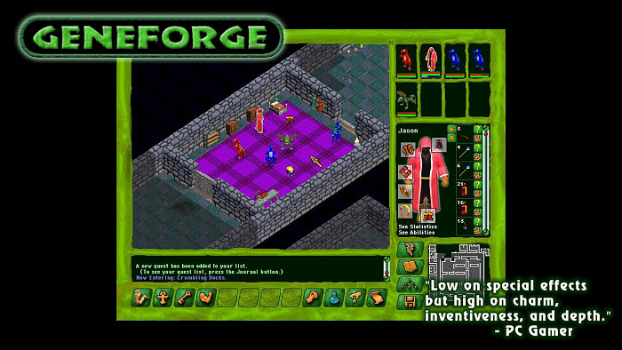Скриншот из игры Geneforge 1