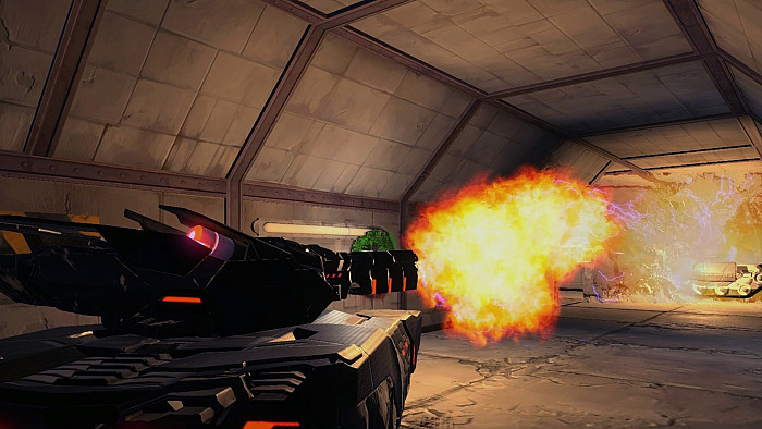 Скриншот из игры Tanki X