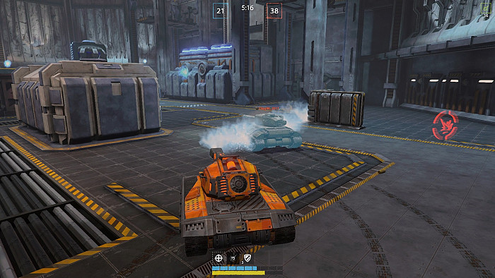 Скриншот из игры Tanki X