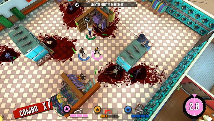 Скриншот из игры Reservoir Dogs: Bloody Days