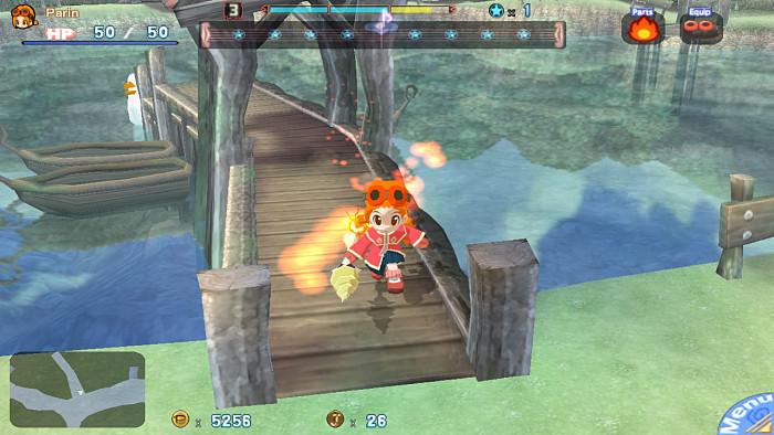 Скриншот из игры Gurumin: A Monstrous Adventure