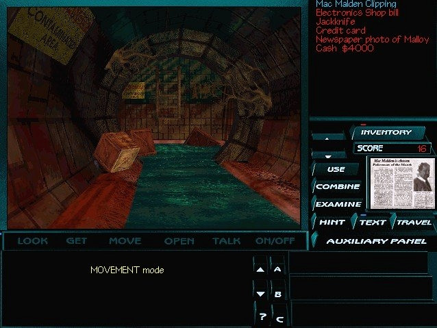 Скриншот из игры Pandora Directive