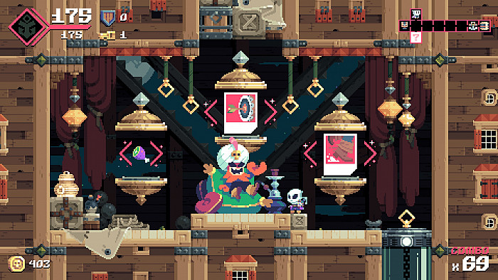 Скриншот из игры Flinthook