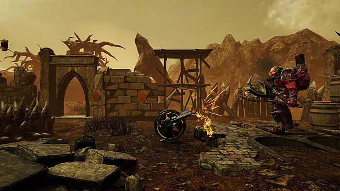 Скриншот из игры Breaking Wheel