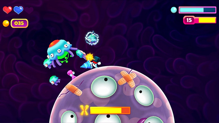 Скриншот из игры Plasma Puncher