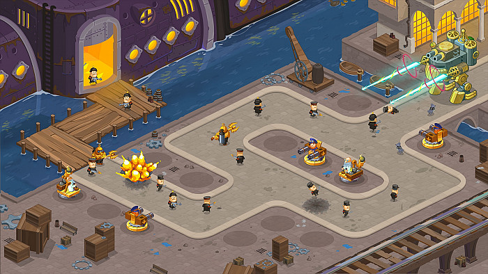 Скриншот из игры Steampunk Syndicate